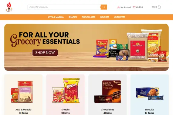Kranti Mercantile website built by Nexgeno