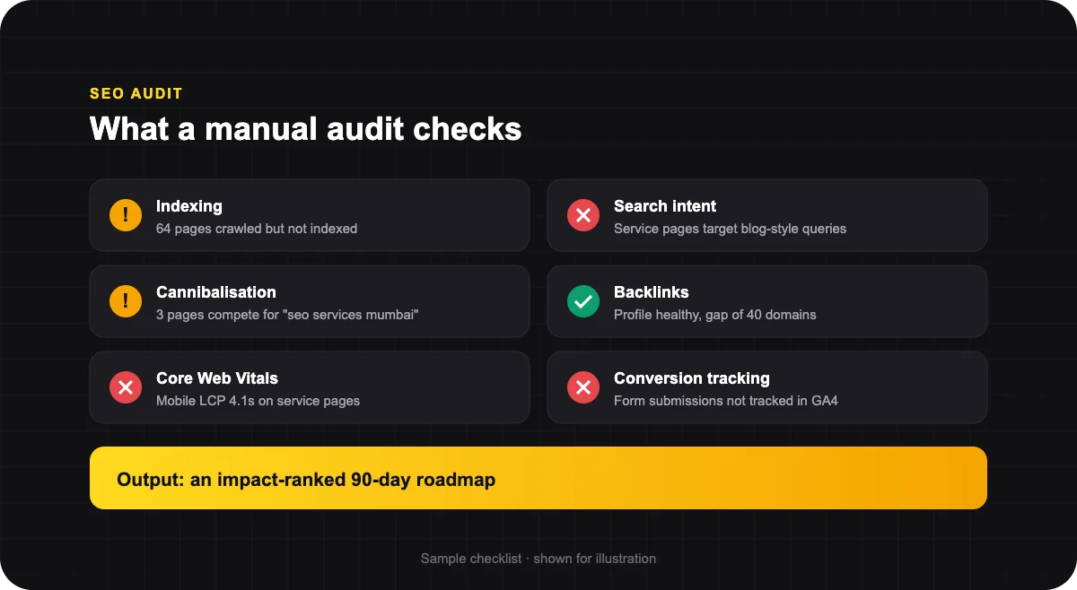 SEO checklist illustration